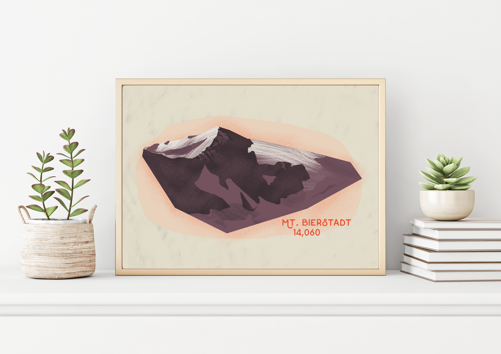 14er Mountain Illustrations — Lindsay Jones